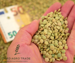 Canadian lentil pricing