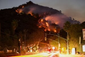 Fire in Los Angeles