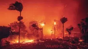 Fire in Los Angeles
