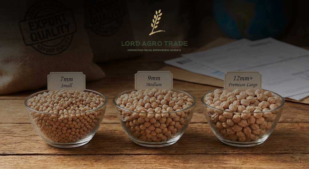 The Importer’s Guide to Chickpea Size Grading: Maximizing Yield and Profitability