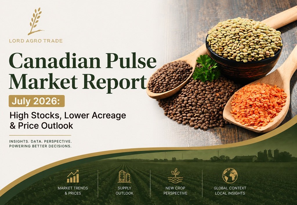 Canadian Pulses July 2026: High Stocks, Lower Acreage & Price Outlook